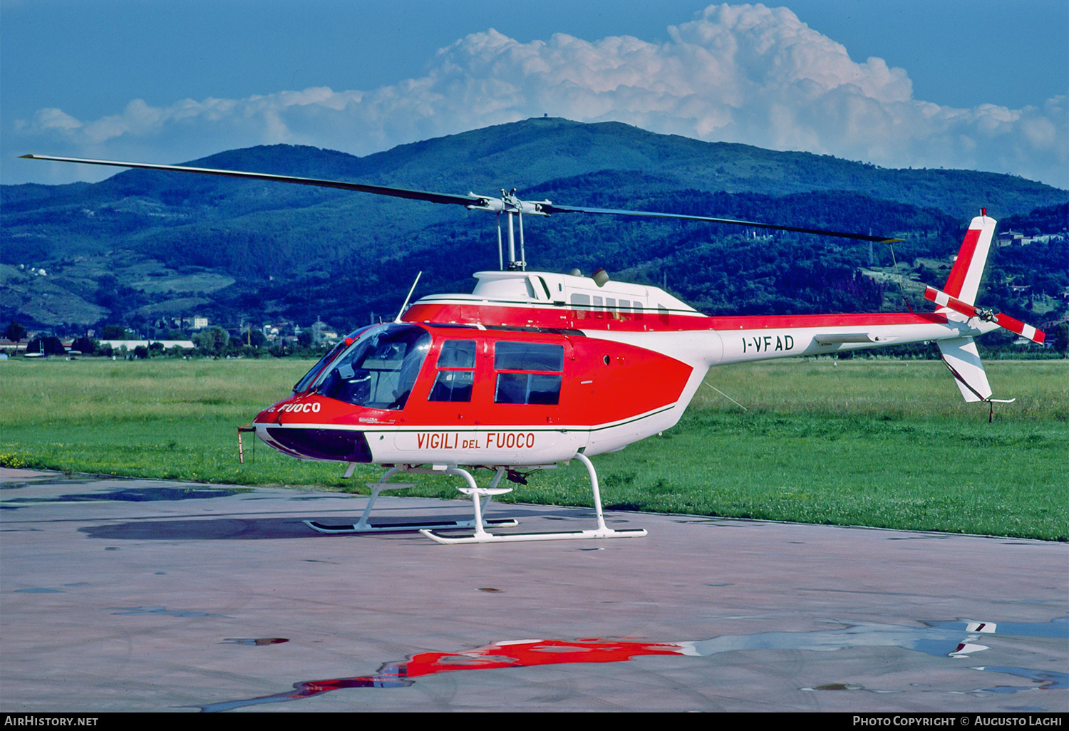 Aircraft Photo of I-VFAD | Agusta AB-206B Jetranger III | Italy - Vigili del Fuoco | AirHistory.net #723662