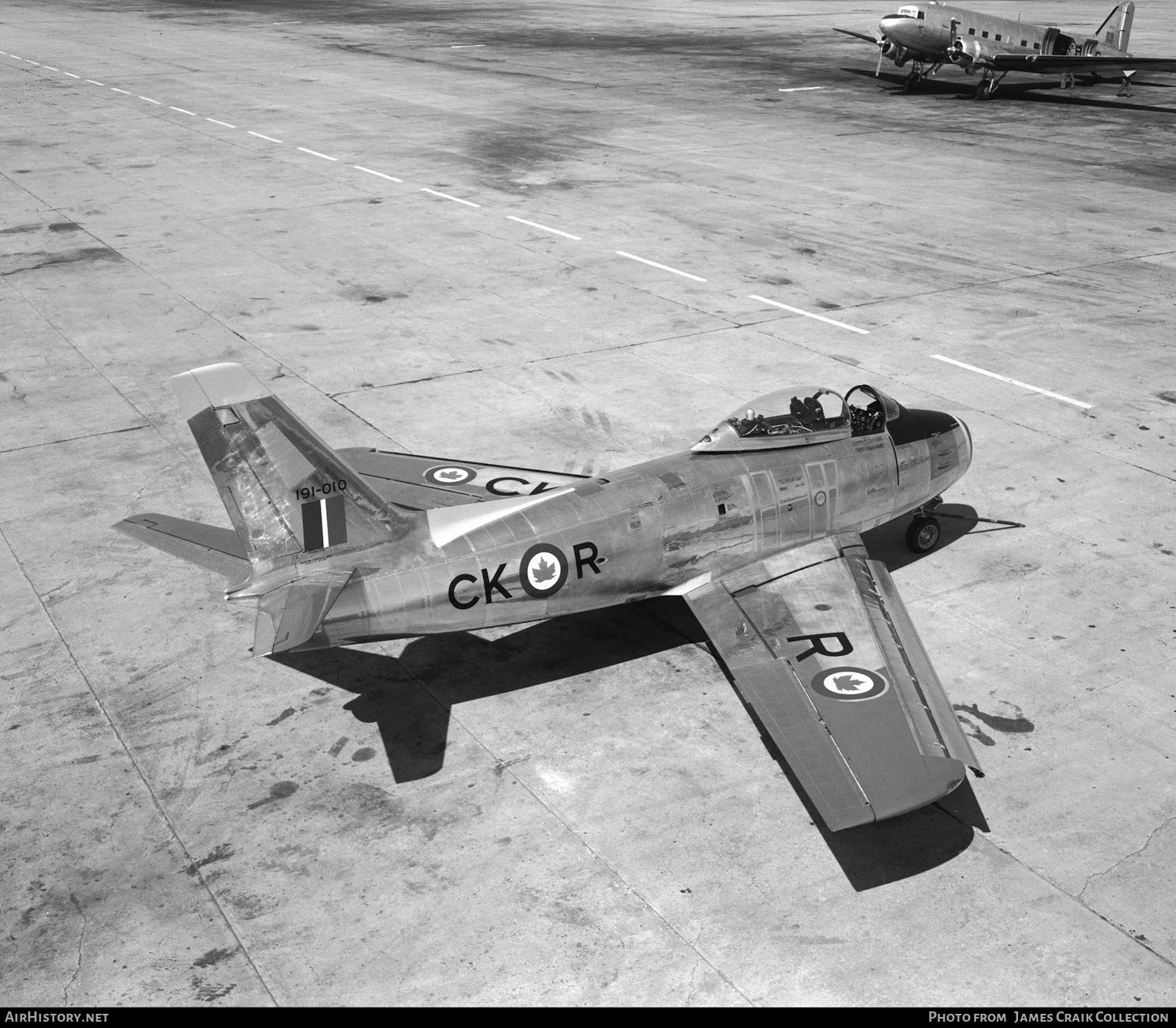 Aircraft Photo of 191-010 | Canadair CL-13 Sabre 1 | Canada - Air Force | AirHistory.net #723674