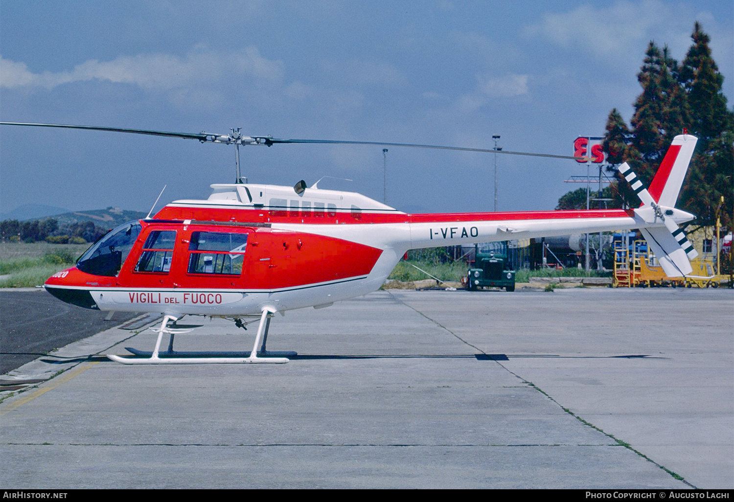 Aircraft Photo of I-VFAO | Agusta AB-206B Jetranger II | Italy - Vigili del Fuoco | AirHistory.net #723684