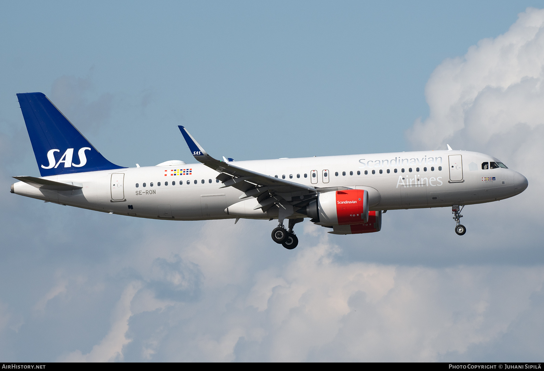 Aircraft Photo of SE-RON | Airbus A320-251N | Scandinavian Airlines - SAS | AirHistory.net #723692
