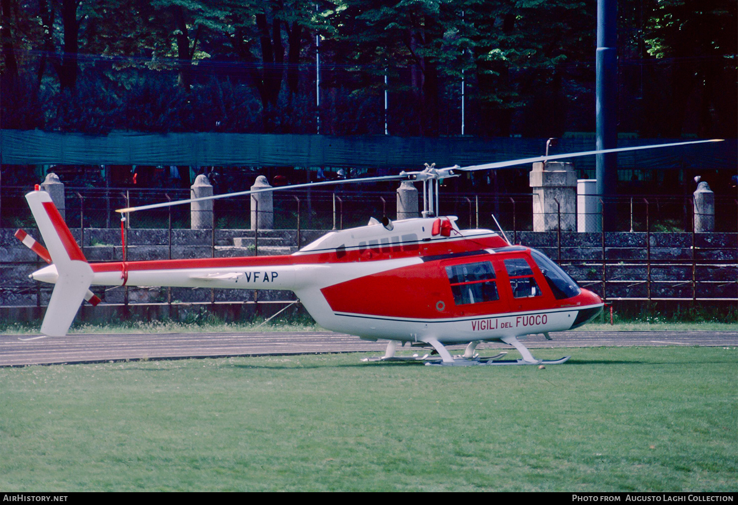 Aircraft Photo of I-VFAP | Agusta AB-206B Jetranger III | Italy - Vigili del Fuoco | AirHistory.net #723704