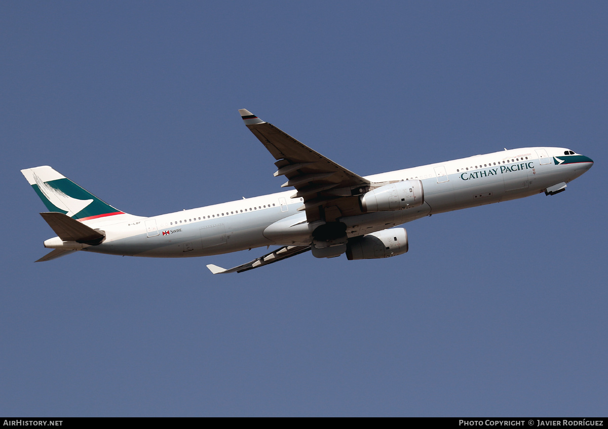 Aircraft Photo of B-LBF | Airbus A330-343E | Cathay Pacific Airways | AirHistory.net #723706