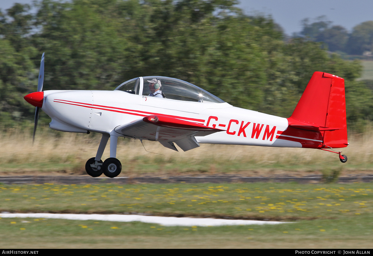 Aircraft Photo of G-CKWM | Van's RV-8 | AirHistory.net #723707