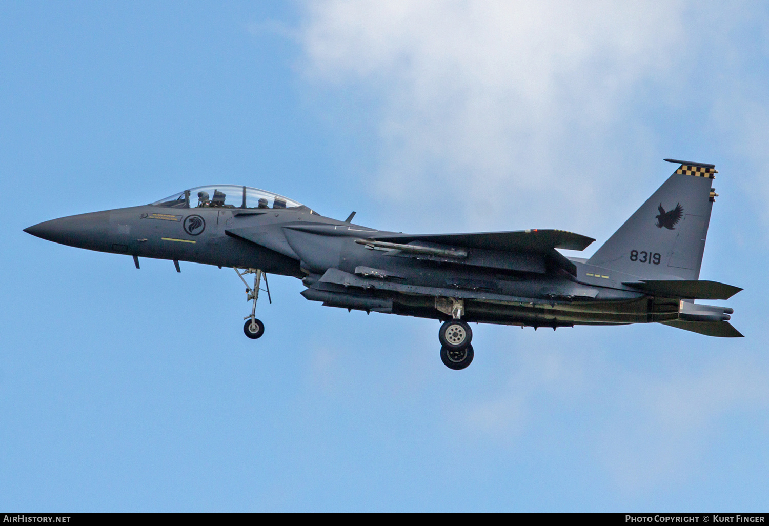 Aircraft Photo of 8319 | Boeing F-15SG Strike Eagle | Singapore - Air Force | AirHistory.net #723715