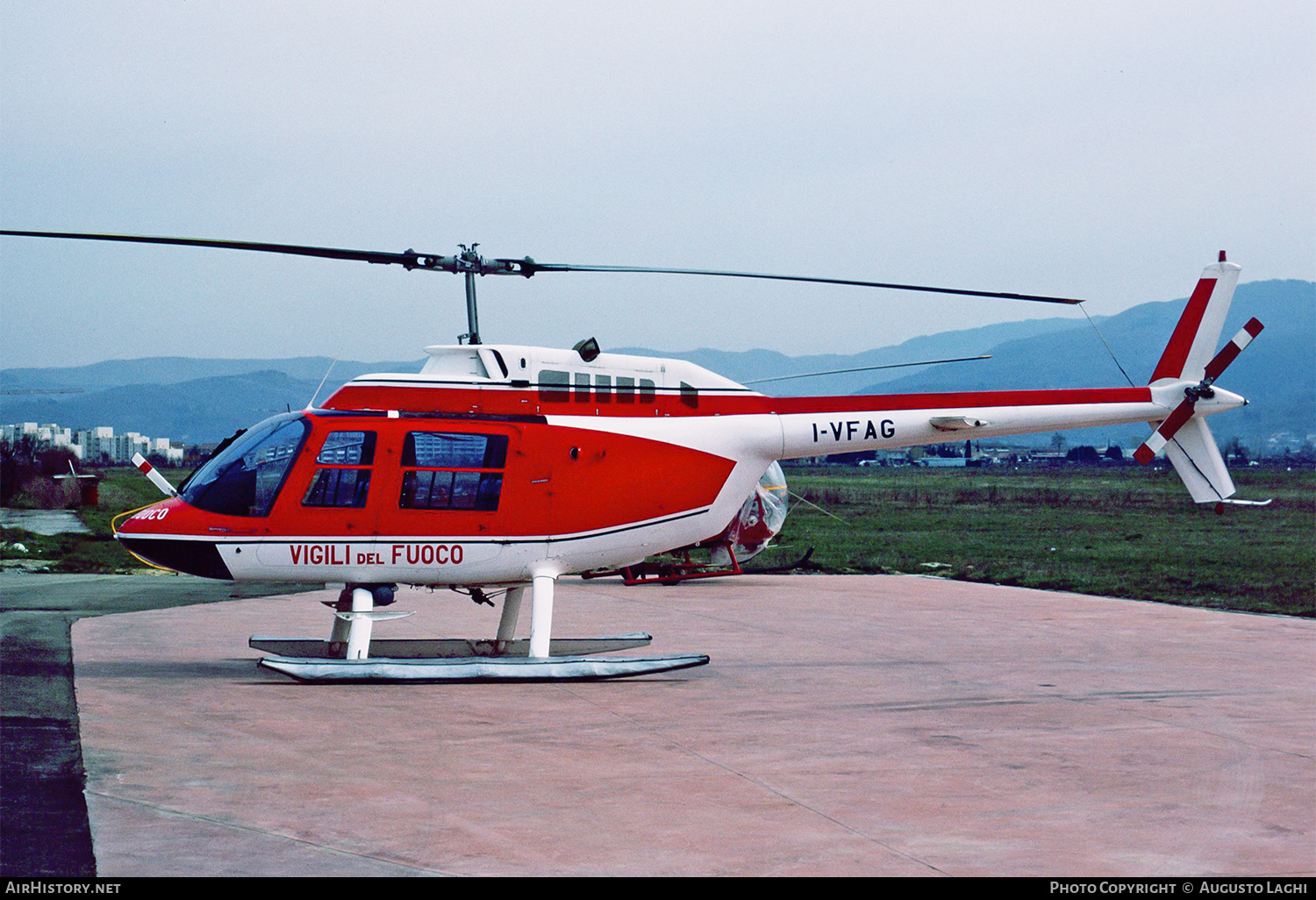 Aircraft Photo of I-VFAG | Agusta AB-206B Jetranger III | Italy - Vigili del Fuoco | AirHistory.net #723722