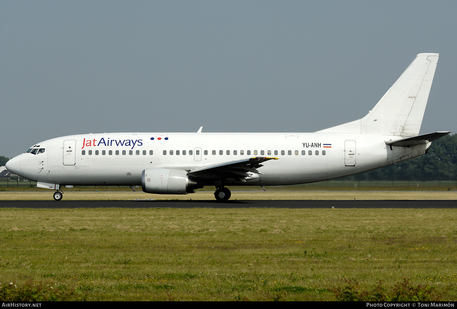 Aircraft Photo of YU-ANH | Boeing 737-3H9 | Jat Airways | AirHistory.net #723742