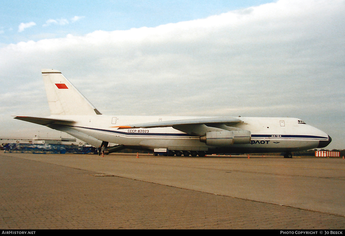 Aircraft Photo of CCCP-82023 | Antonov An-124-100 Ruslan | Aeroflot | AirHistory.net #723793