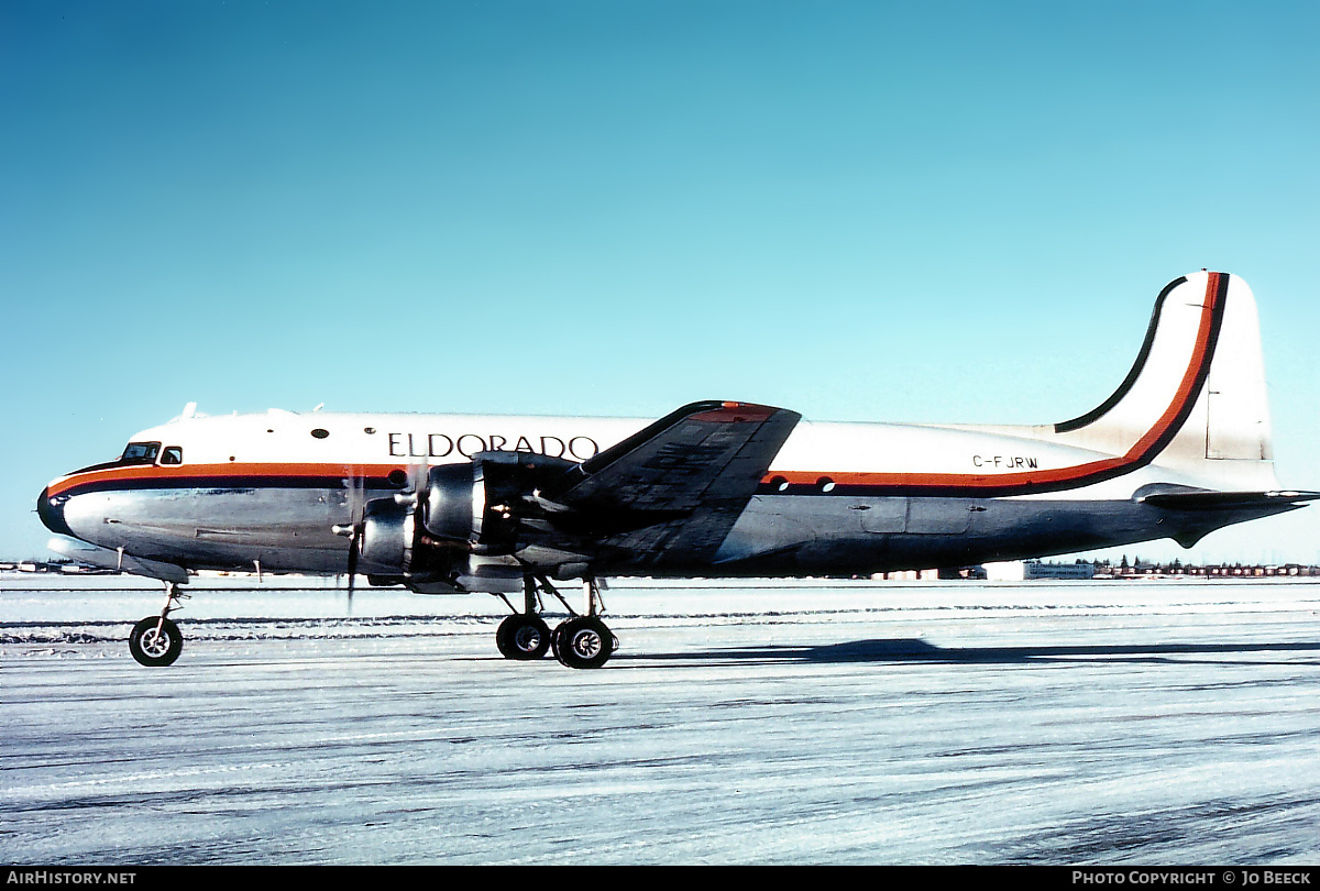 Aircraft Photo of CF-JRW / C-FJRW | Douglas DC-4-1009 | Eldorado Aviation | AirHistory.net #723798