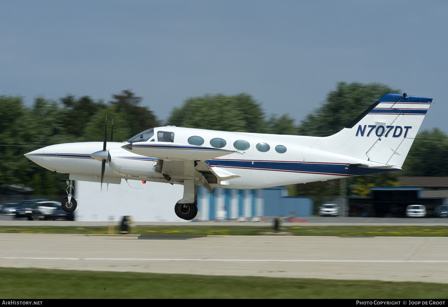 Aircraft Photo of N707DT | Cessna 421B Golden Eagle | AirHistory.net #723808