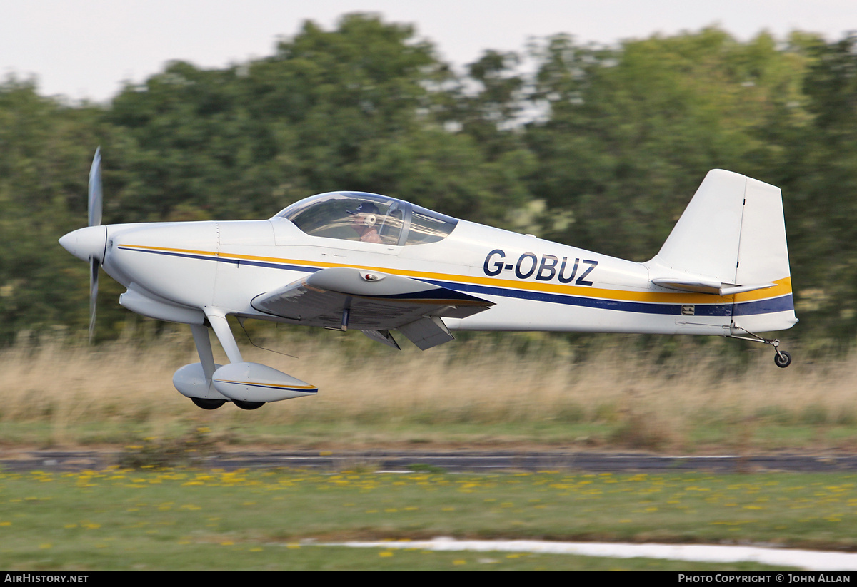 Aircraft Photo of G-OBUZ | Van's RV-6 | AirHistory.net #723816