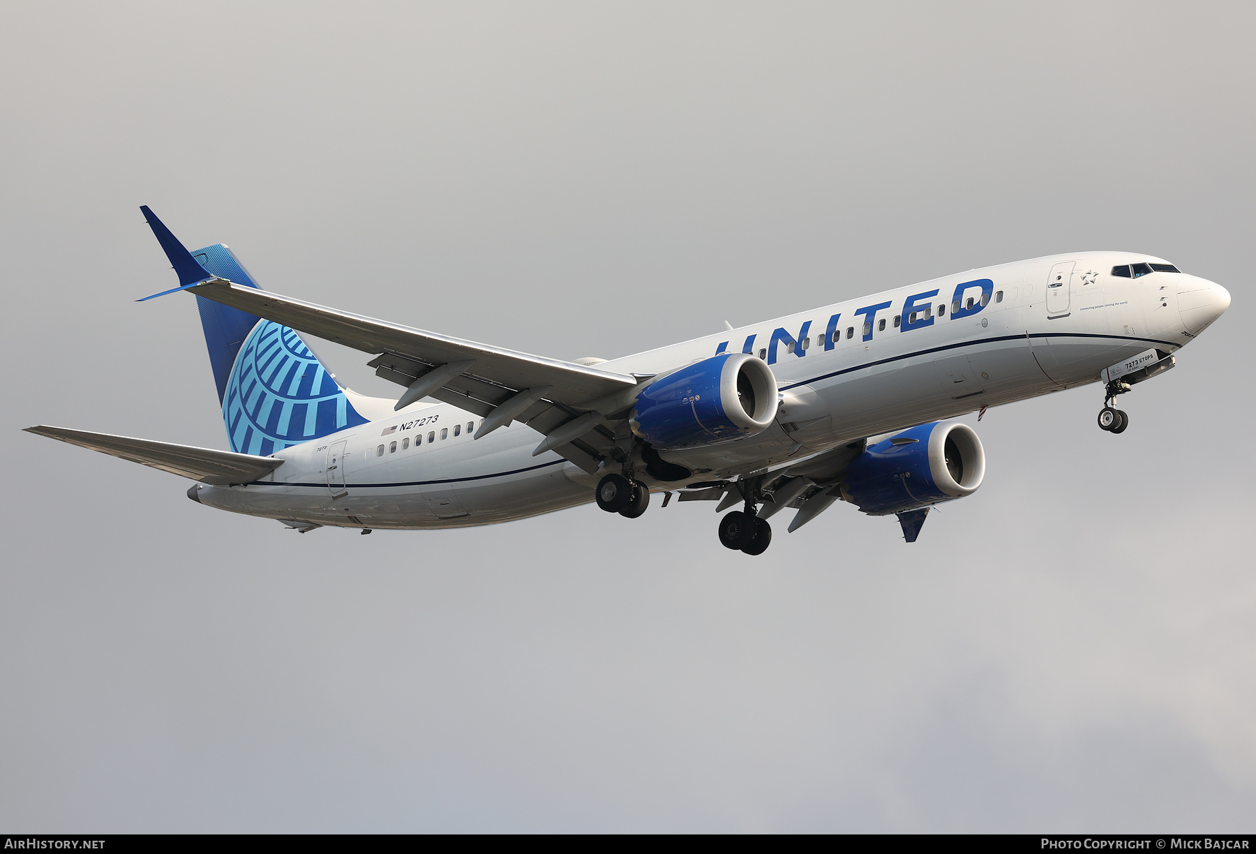 Aircraft Photo of N27273 | Boeing 737-8 Max 8 | United Airlines | AirHistory.net #723825