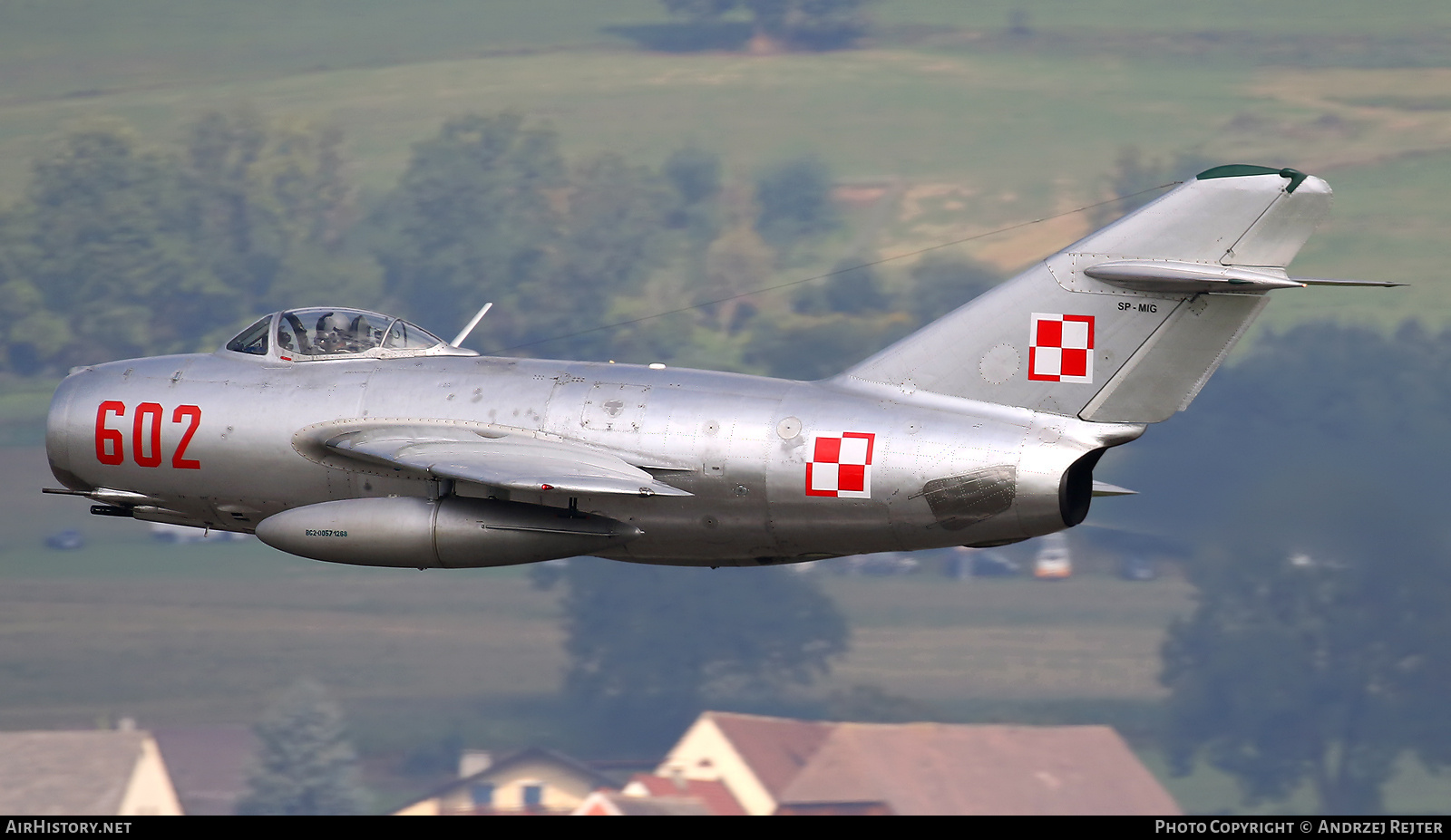 Aircraft Photo of SP-MIG / 602 | PZL-Mielec Lim-2 (MiG-15bis) | Poland - Air Force | AirHistory.net #723836