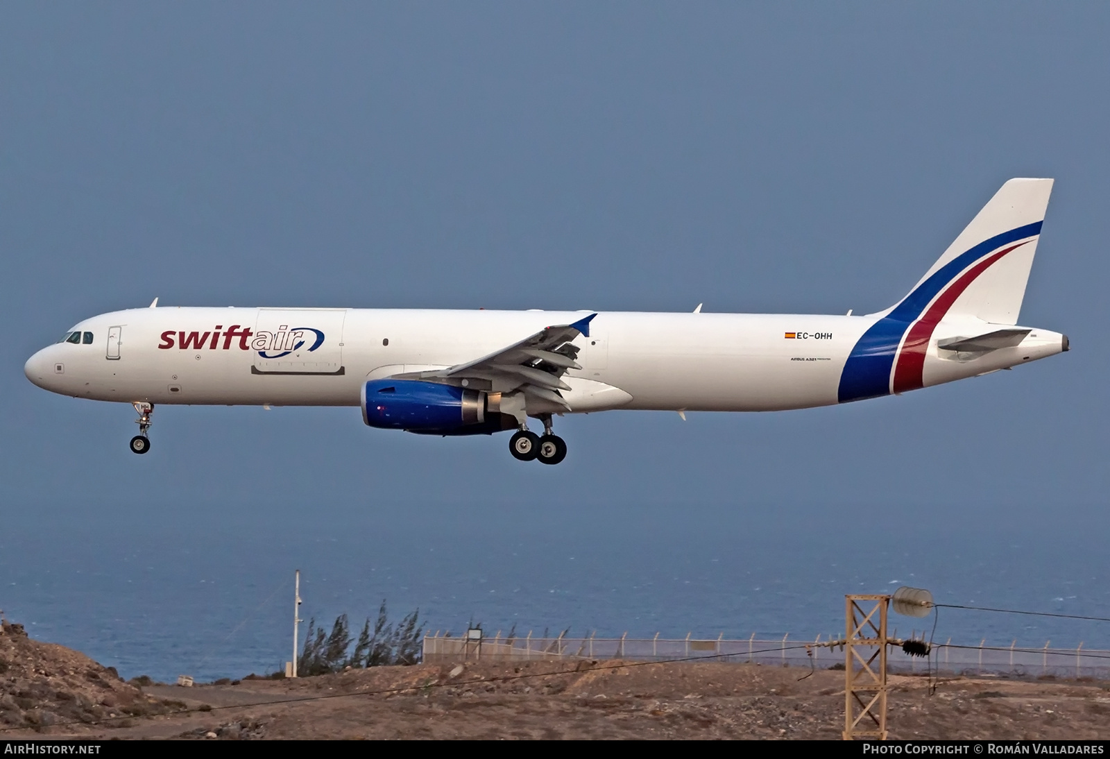 Aircraft Photo of EC-OHH | Airbus A321-231/P2F | AirHistory.net #723838