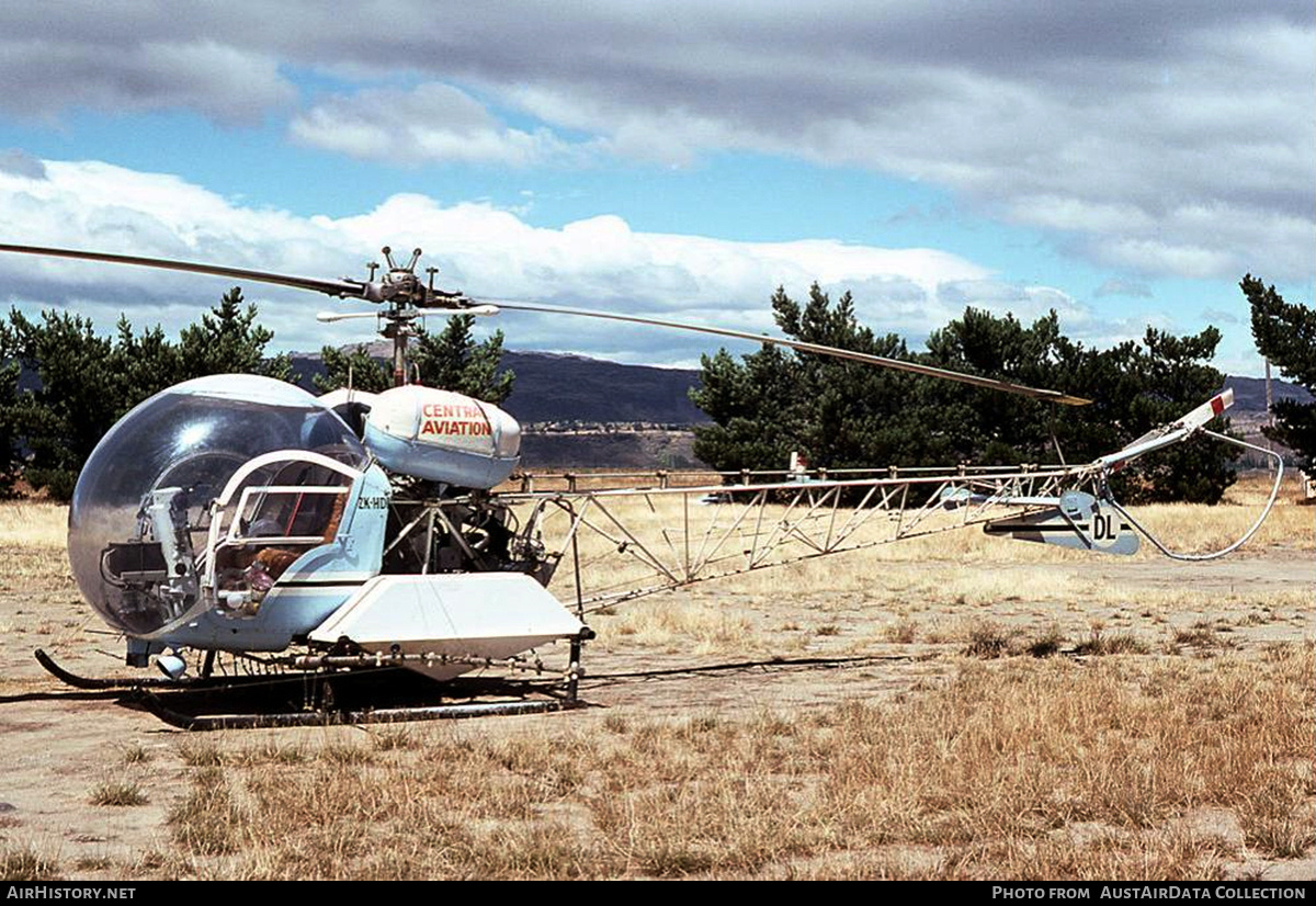 Aircraft Photo of ZK-HDL / DL | Bell 47G-3B-1 | Central Aviation | AirHistory.net #723851