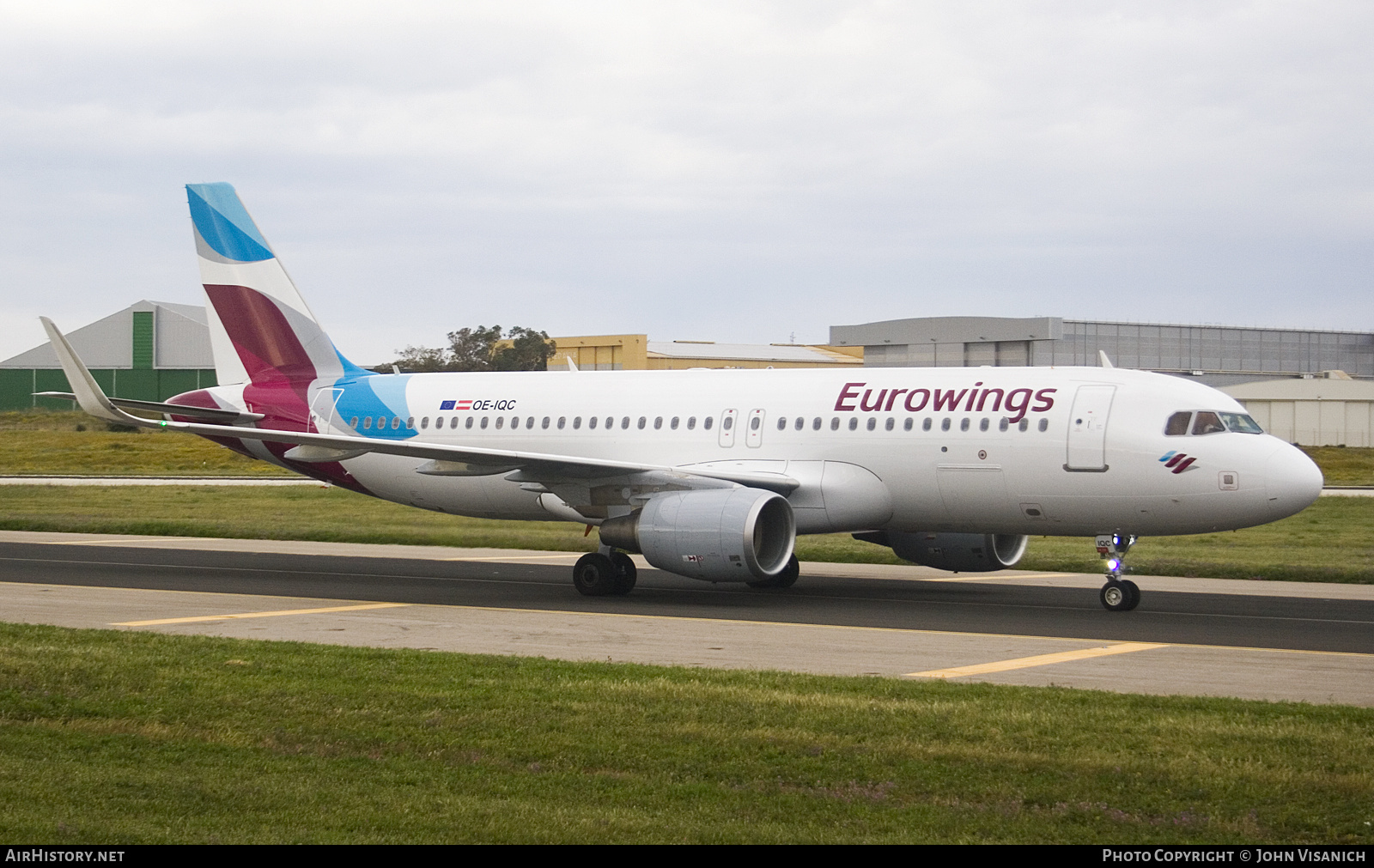 Aircraft Photo of OE-IQC | Airbus A320-214 | Eurowings | AirHistory.net #723853
