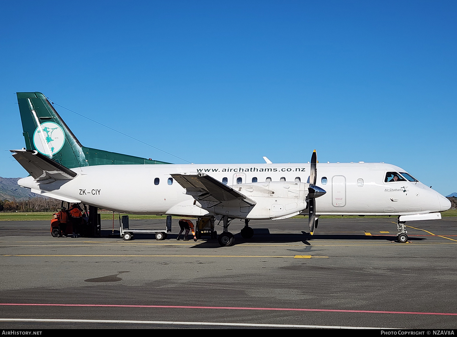 Aircraft Photo of ZK-CIY | Saab 340A | Air Chathams | AirHistory.net #723872