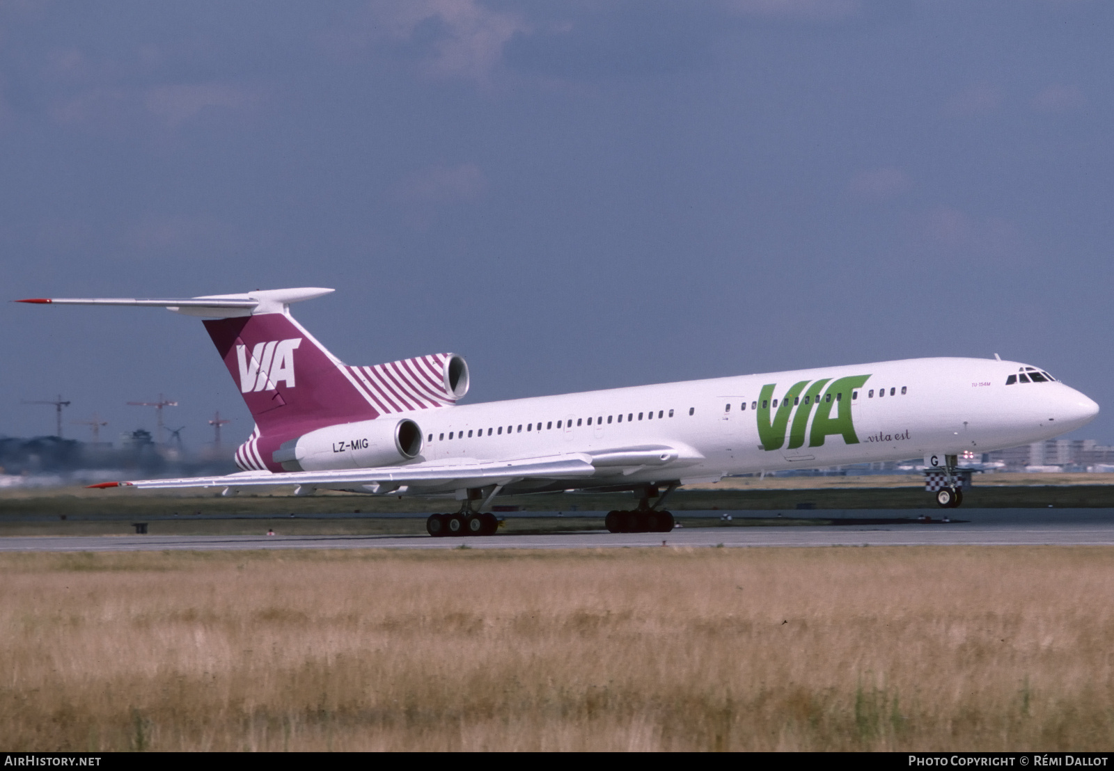 Aircraft Photo of LZ-MIG | Tupolev Tu-154M | VIA - Air VIA Bulgarian Airways | AirHistory.net #723874