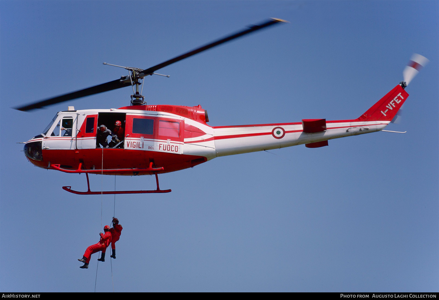 Aircraft Photo of I-VFET | Agusta AB-205A-1 | Italy - Vigili del Fuoco | AirHistory.net #723888
