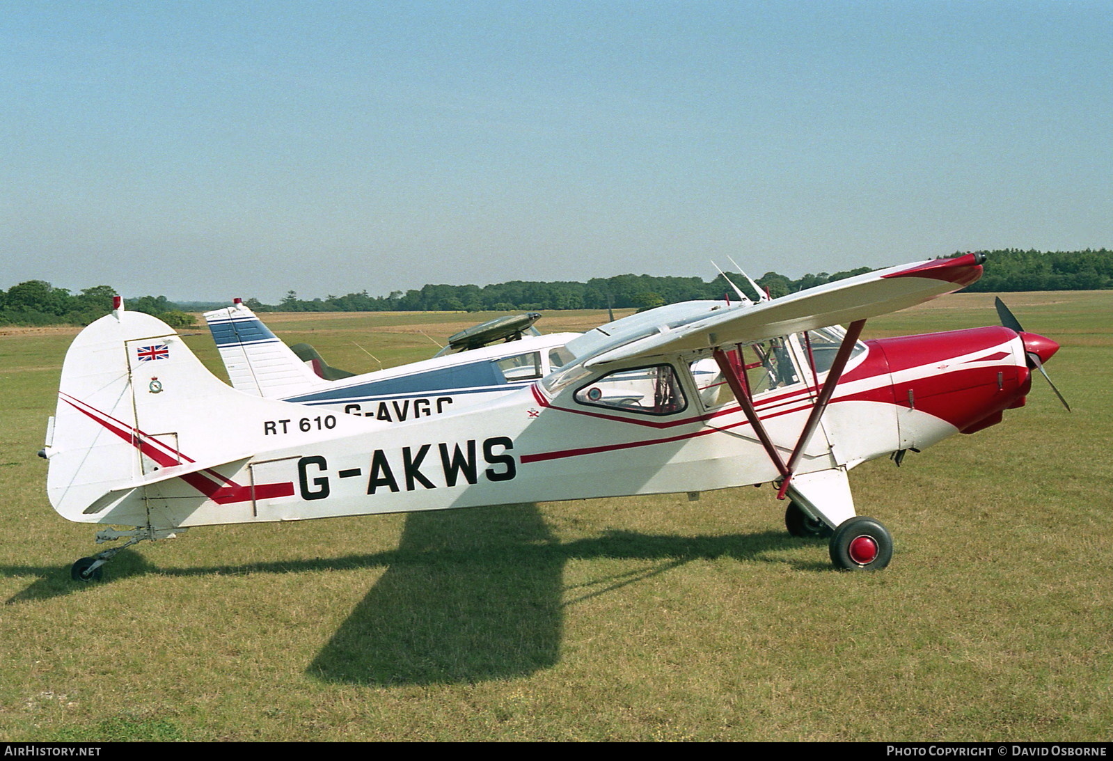 Aircraft Photo of G-AKWS / RT610 | Taylorcraft Auster 5A-160 | AirHistory.net #723890