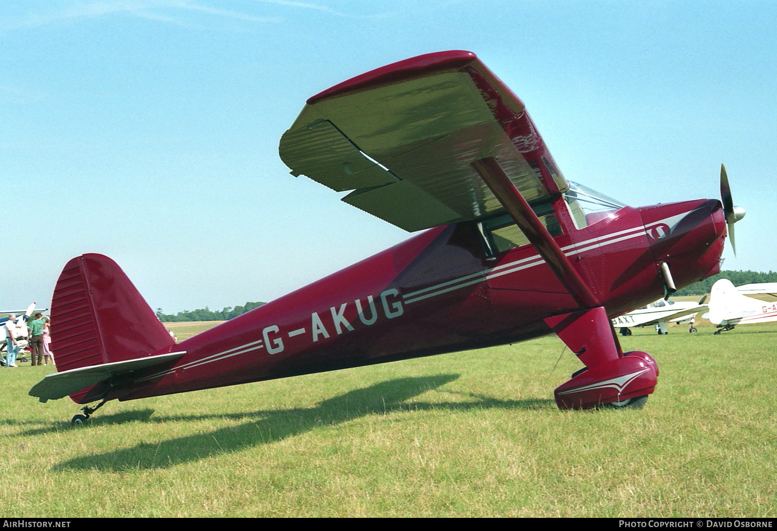 Aircraft Photo of G-AKUG | Luscombe 8A Silvaire | AirHistory.net #723903