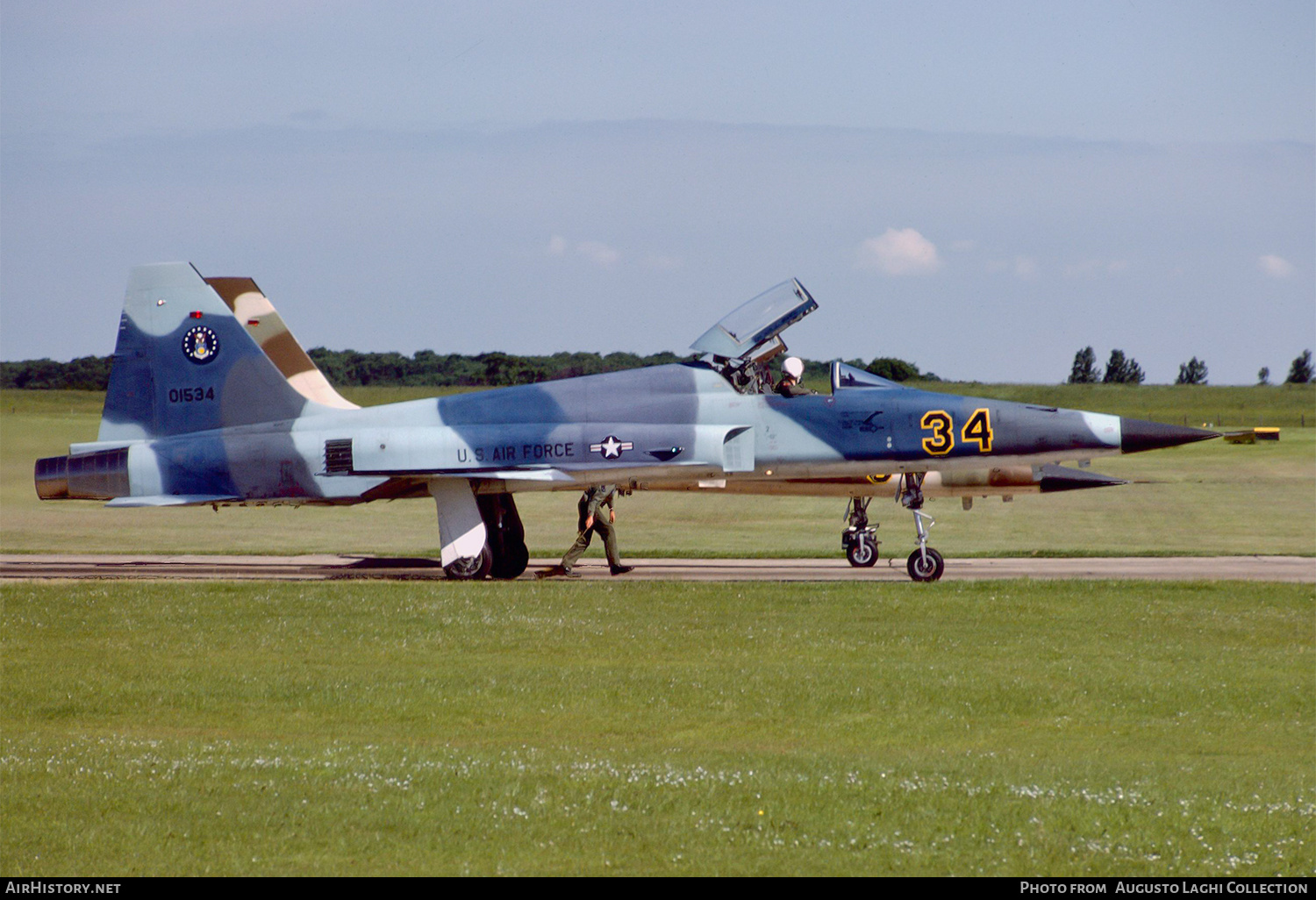 Aircraft Photo of 74-1534 / 01534 | Northrop F-5E Tiger II | USA - Air Force | AirHistory.net #723908