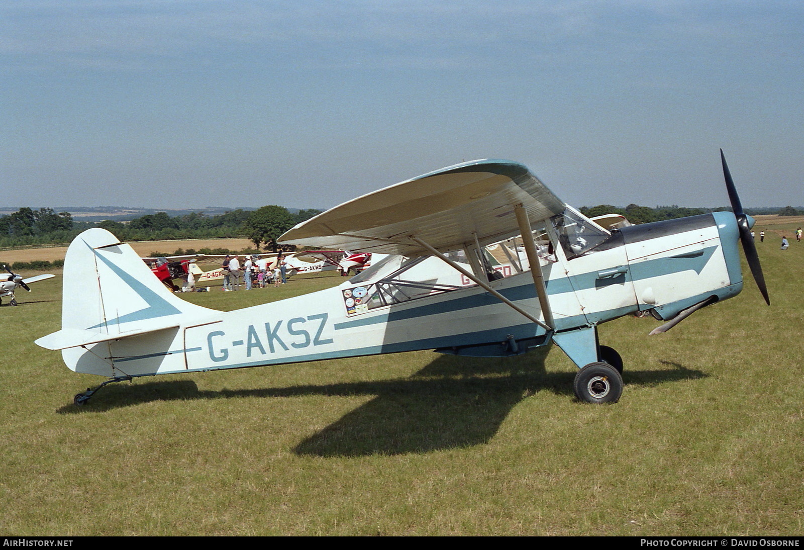Aircraft Photo of G-AKSZ | Taylorcraft J Auster Mk5D | AirHistory.net #723912