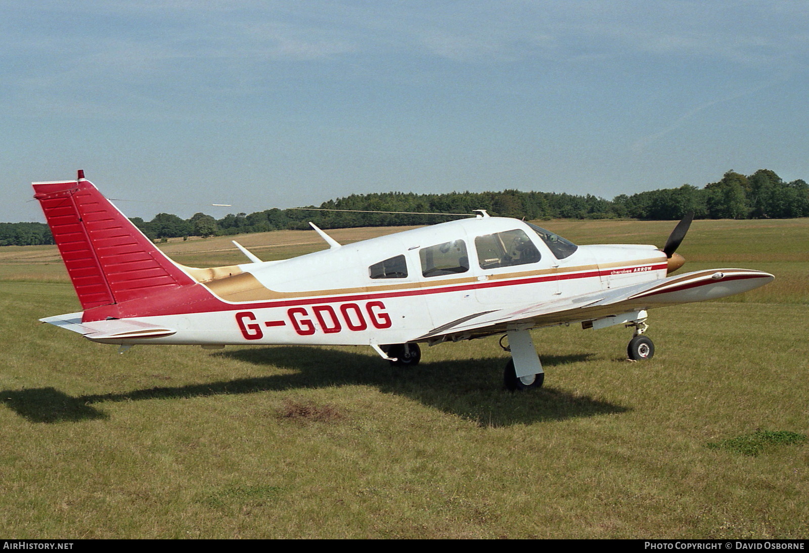 Aircraft Photo of G-GDOG | Piper PA-28R-200 Cherokee Arrow II | AirHistory.net #723916