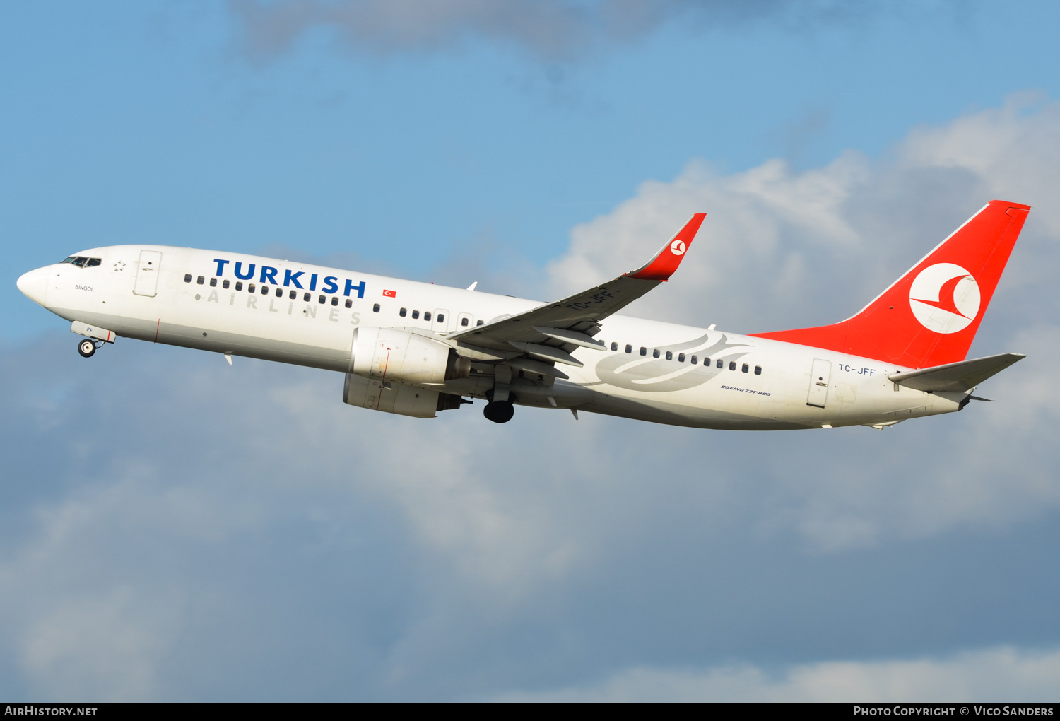 Aircraft Photo of TC-JFF | Boeing 737-8F2 | Turkish Airlines | AirHistory.net #723932