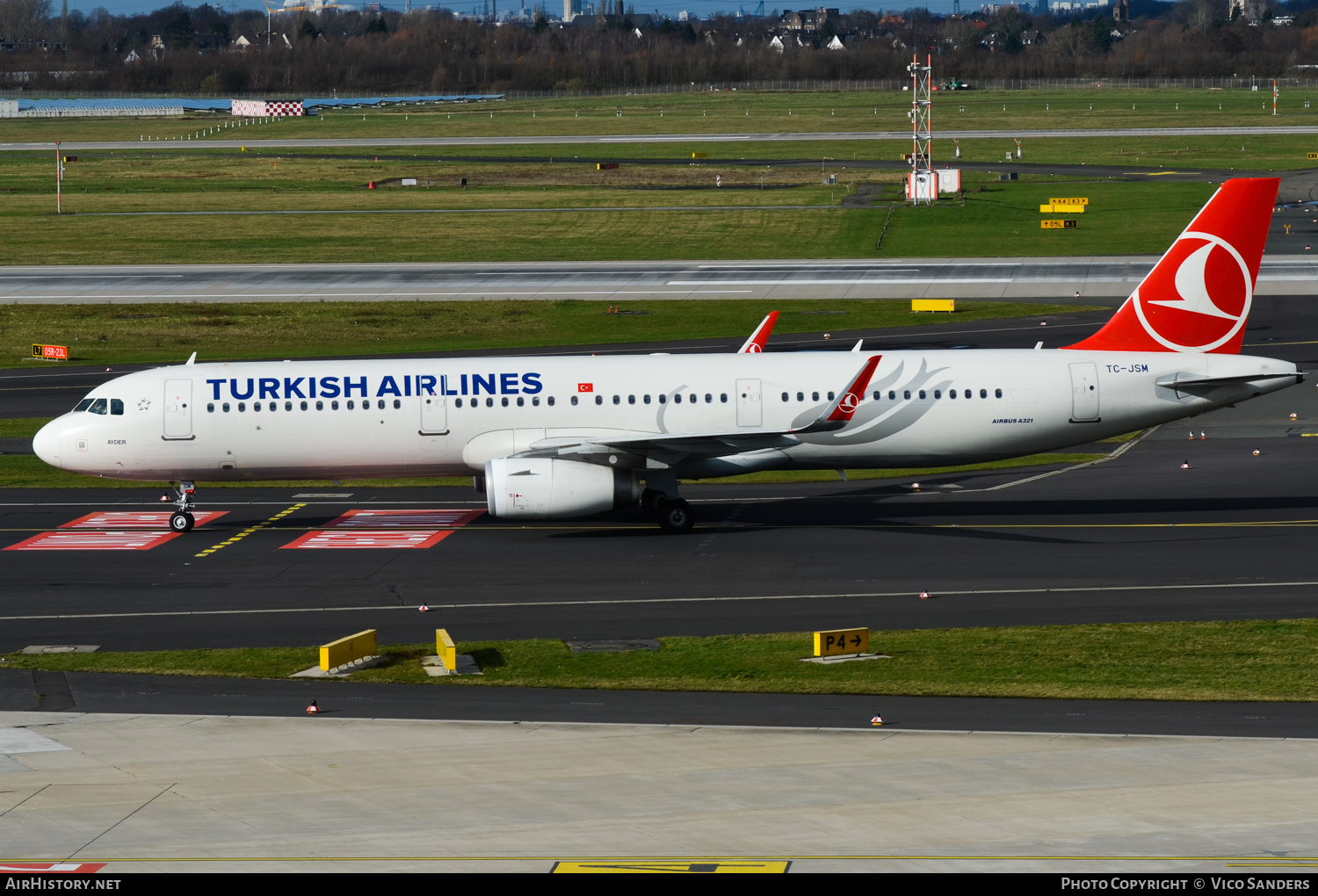 Aircraft Photo of TC-JSM | Airbus A321-231 | Turkish Airlines | AirHistory.net #723933