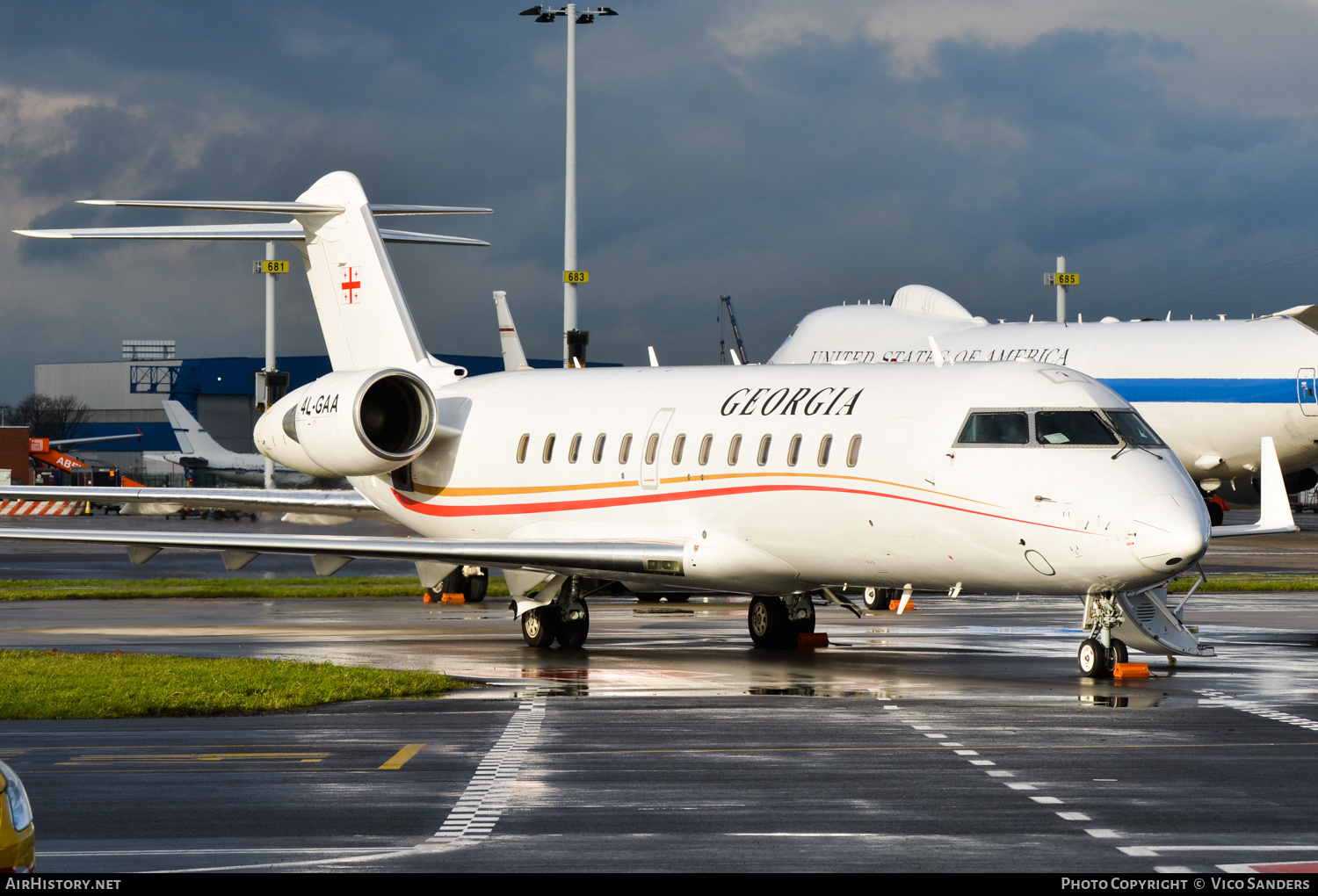 Aircraft Photo of 4L-GAA | Bombardier Challenger 850 (CRJ-200SE/CL-600-2B19) | Georgia - Government | AirHistory.net #723940