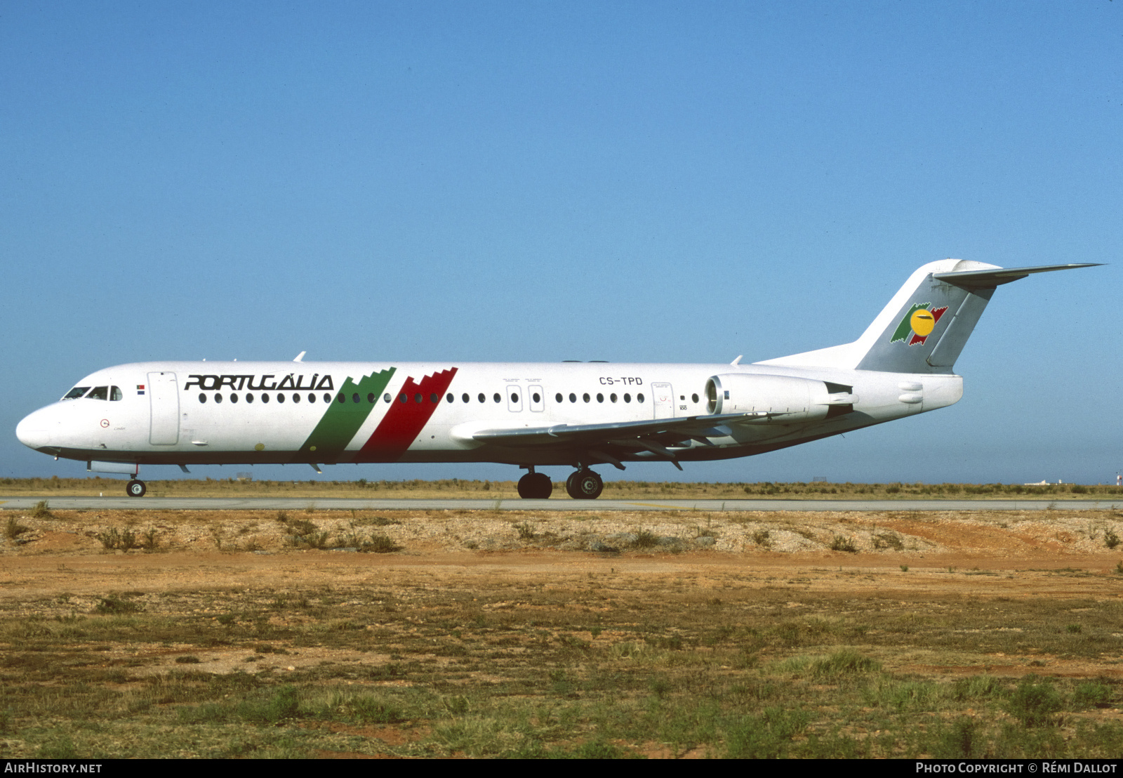 Aircraft Photo of CS-TPD | Fokker 100 (F28-0100) | Portugália Airlines - PGA | AirHistory.net #723941