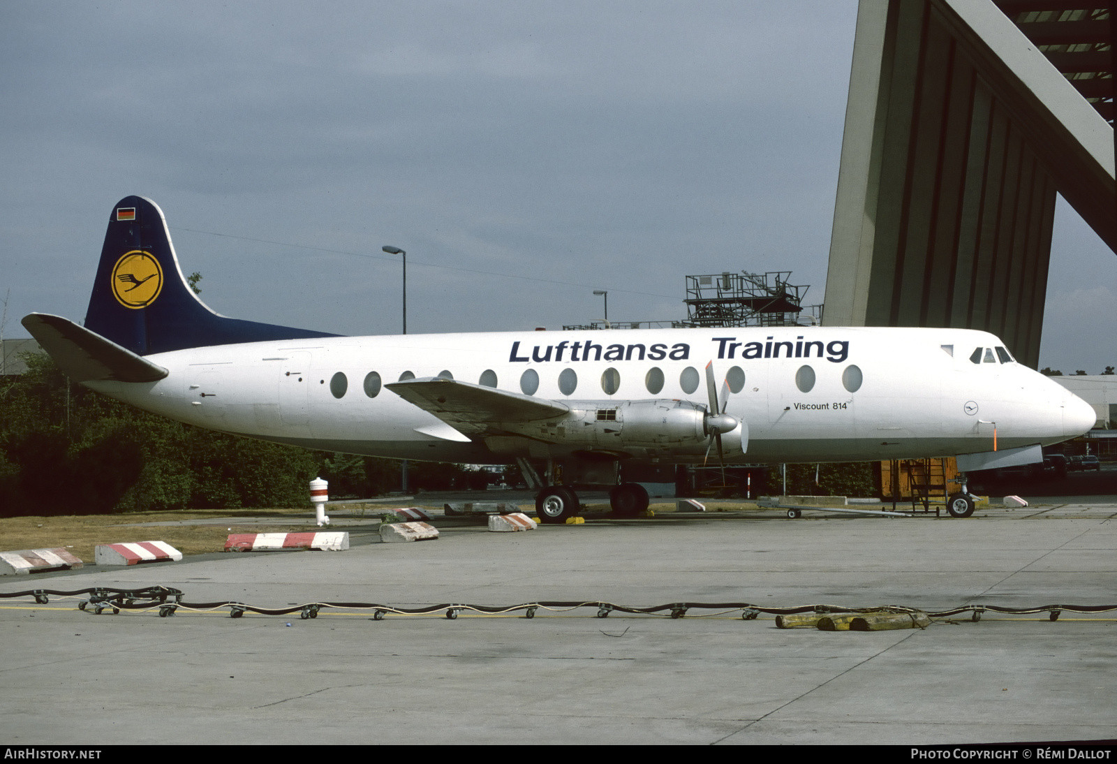 Aircraft Photo of D-ANAF | Vickers 814 Viscount | Lufthansa Training | AirHistory.net #723973