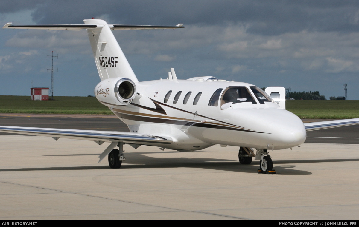 Aircraft Photo of N524SF | Cessna 525 CitationJet | AirHistory.net #724010