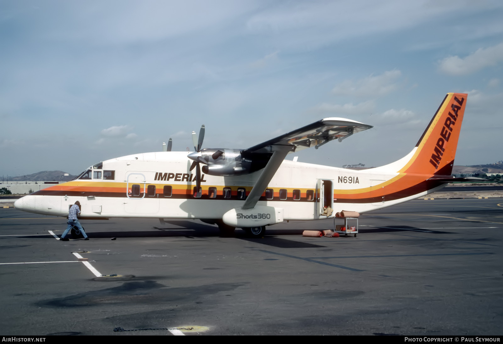 Aircraft Photo of N691A | Short 360-100 | Imperial Airlines | AirHistory.net #724013