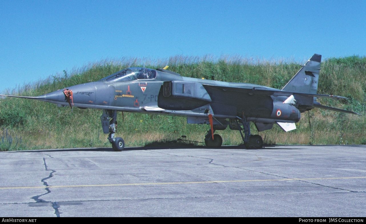 Aircraft Photo of A14 | Sepecat Jaguar A | France - Air Force | AirHistory.net #724022