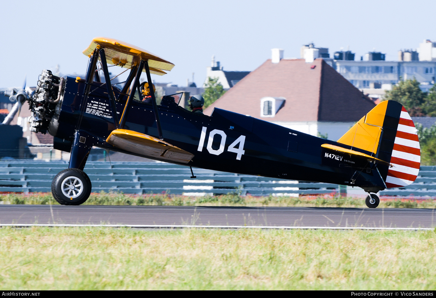 Aircraft Photo of N4712V | Boeing PT-13D/R985 Kaydet (E75) | Morton Air Academy | AirHistory.net #724026