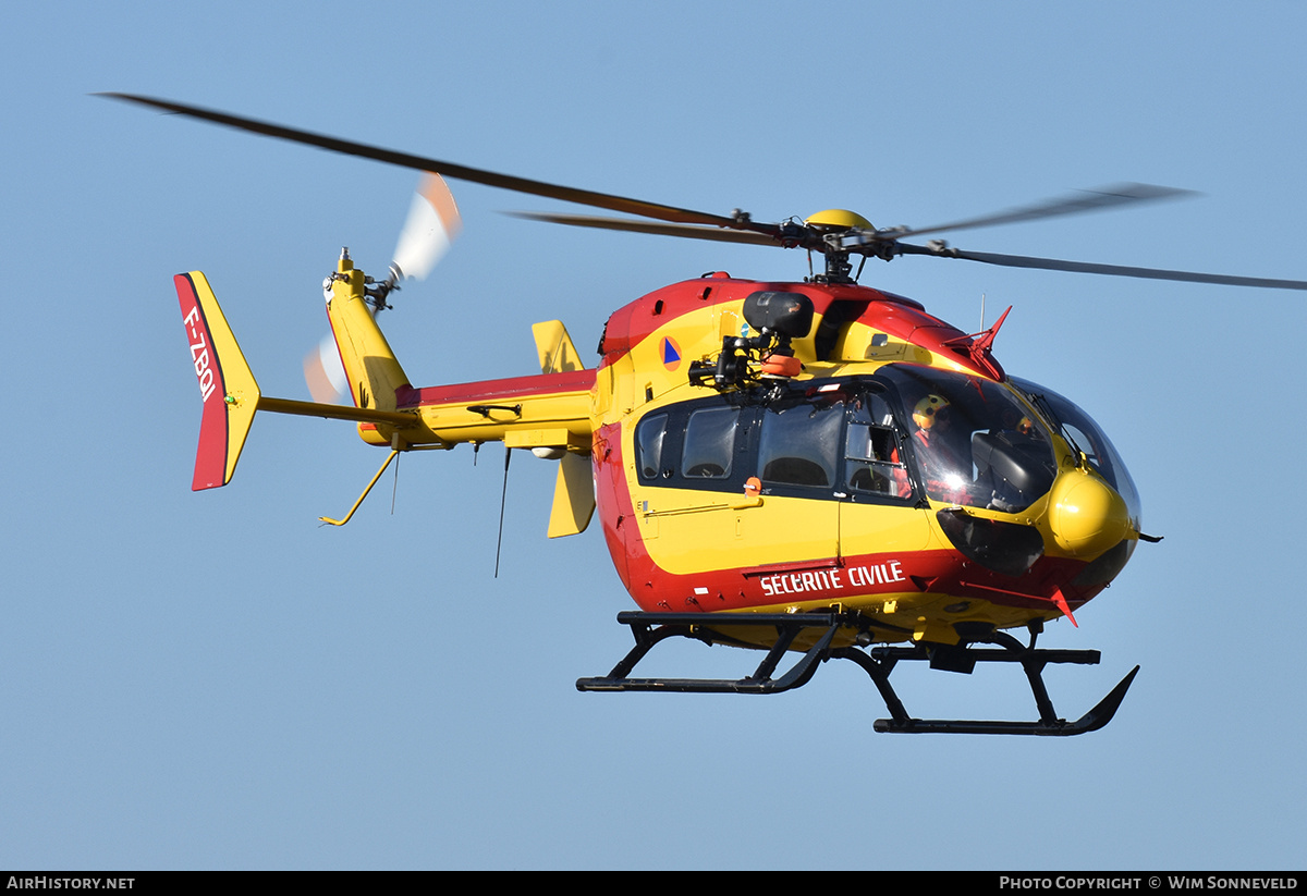 Aircraft Photo of F-ZBQI | Eurocopter-Kawasaki EC-145 (BK-117C-2) | Sécurité Civile | AirHistory.net #724027