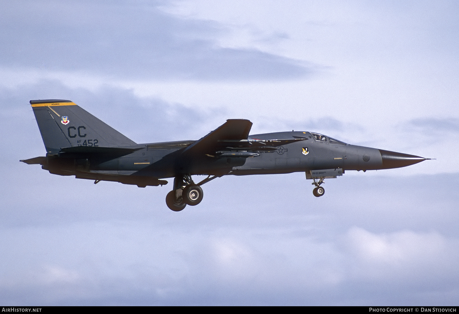 Aircraft Photo of 72-1452 / AF72-452 | General Dynamics F-111F Aardvark | USA - Air Force | AirHistory.net #724060
