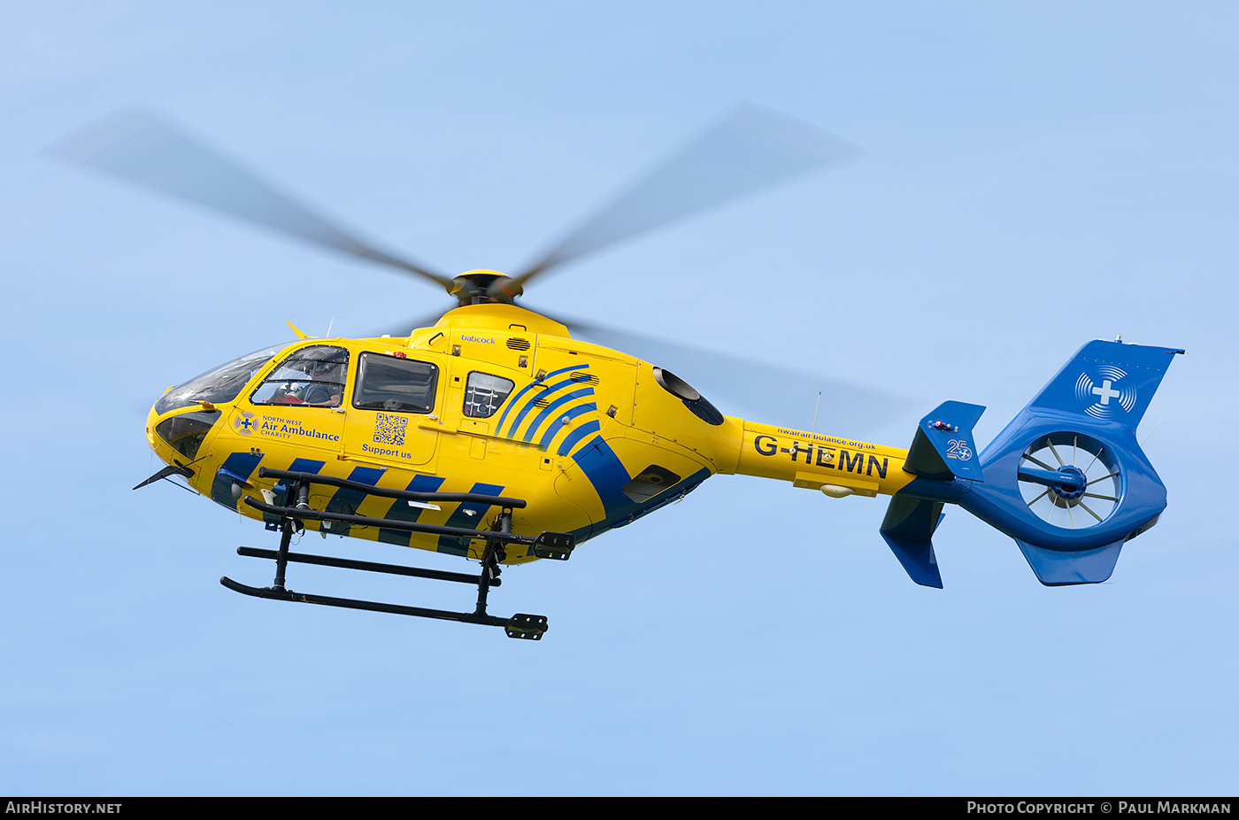 Aircraft Photo of G-HEMN | Eurocopter EC-135T-2+ | North West Air Ambulance | AirHistory.net #724084