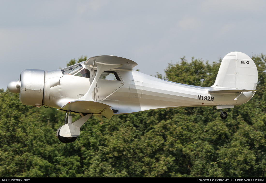 Aircraft Photo of N192H | Beech GB-2 (D17S) | AirHistory.net #724089