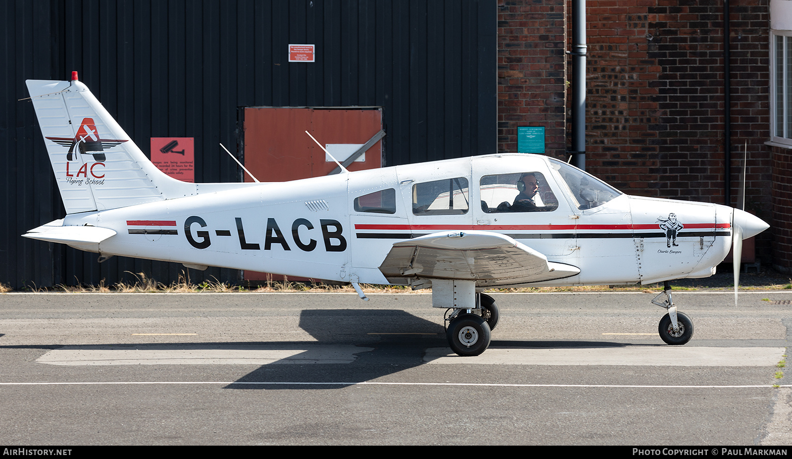 Aircraft Photo of G-LACB | Piper PA-28-161 Warrior II | LAC Flying School | AirHistory.net #724097