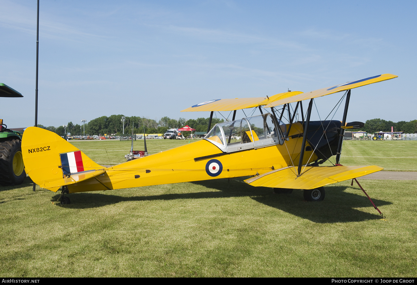 Aircraft Photo of N82CZ / NX82CZ | De Havilland D.H. 82C Tiger Moth | Canada - Air Force | AirHistory.net #724103