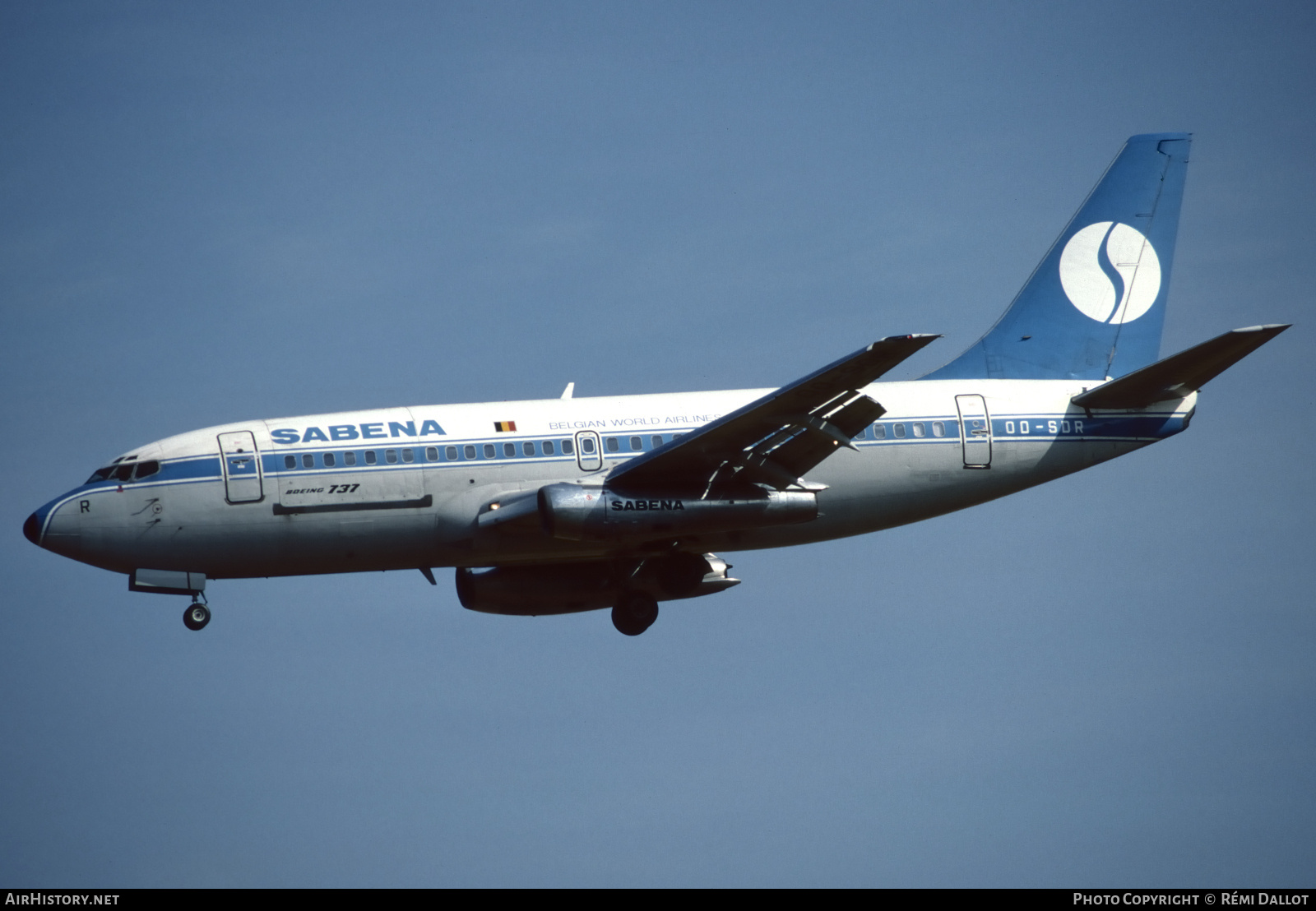 Aircraft Photo of OO-SDR | Boeing 737-229C/Adv | Sabena | AirHistory.net #724104