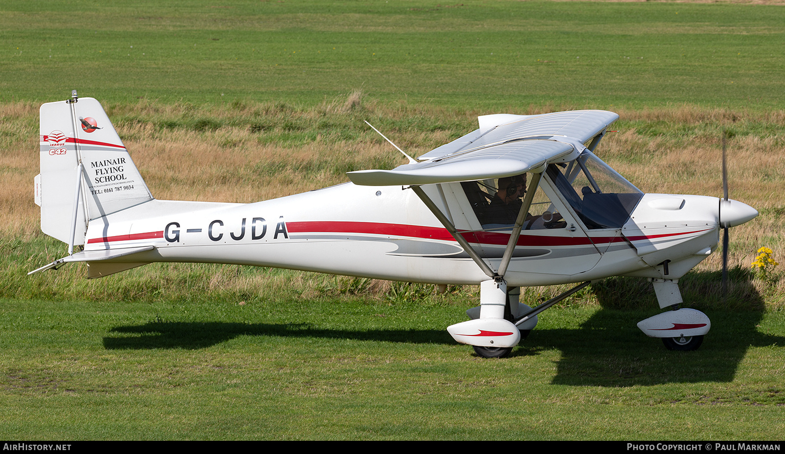 Aircraft Photo of G-CJDA | Comco Ikarus C42-FB80 | Mainair Flying School | AirHistory.net #724112