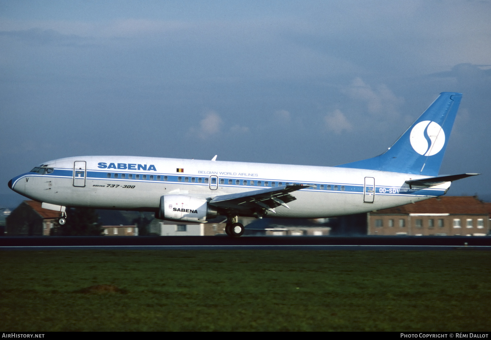 Aircraft Photo of OO-SDV | Boeing 737-329 | Sabena | AirHistory.net #724128