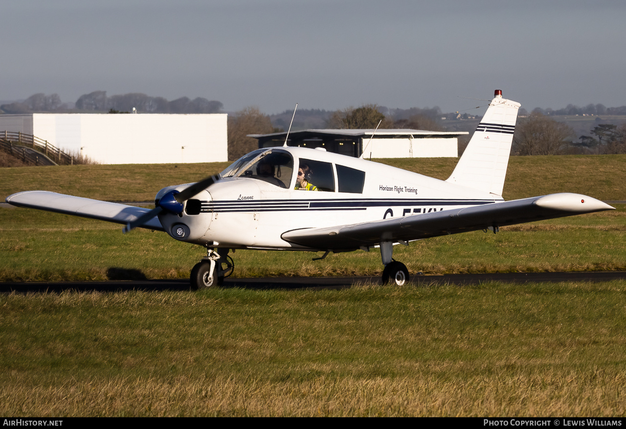 Aircraft Photo of G-EEKY | Piper PA-28-140 (mod) Cherokee | Horizon Flight Training | AirHistory.net #724145