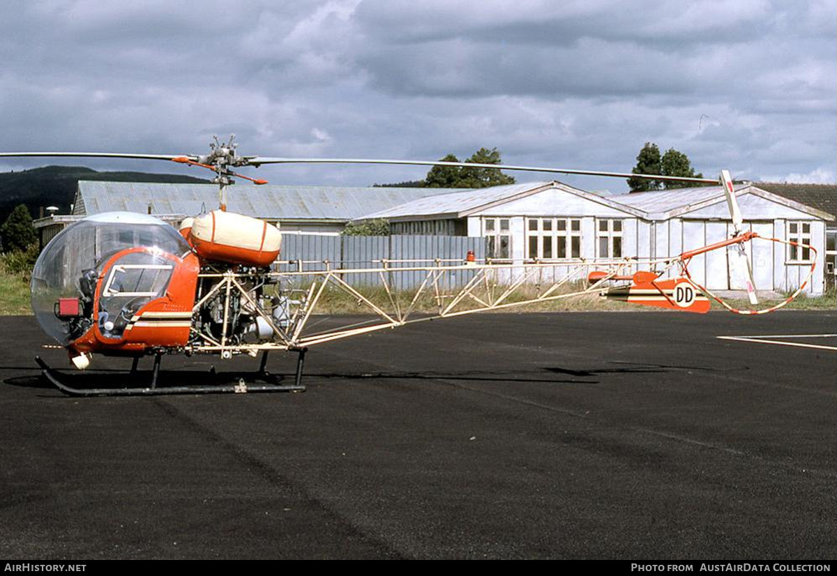 Aircraft Photo of ZK-HDD / DD | Bell 47G-4A | AirHistory.net #724151