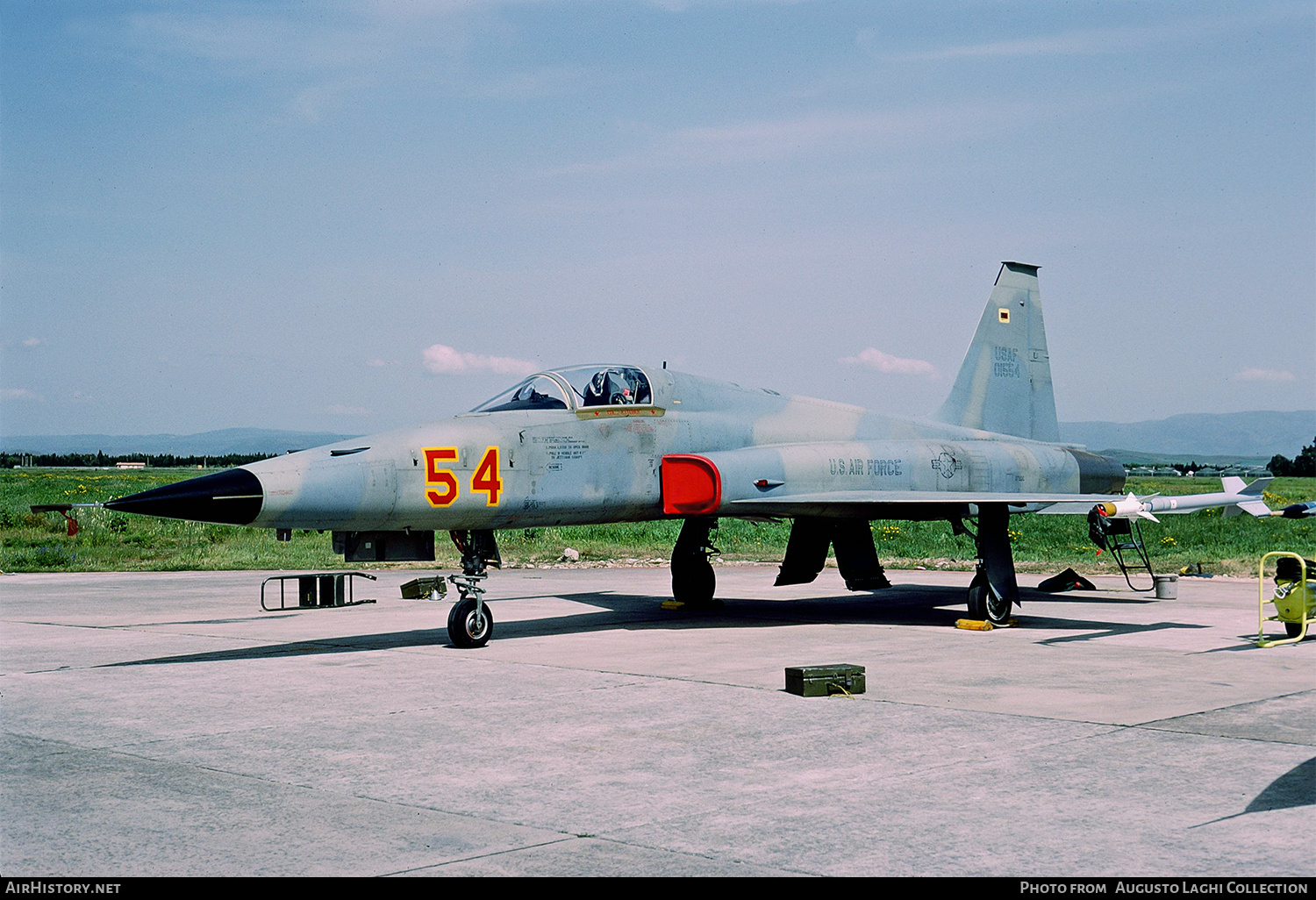 Aircraft Photo of 74-1554 / 01554 | Northrop F-5E Tiger II | USA - Air Force | AirHistory.net #724157