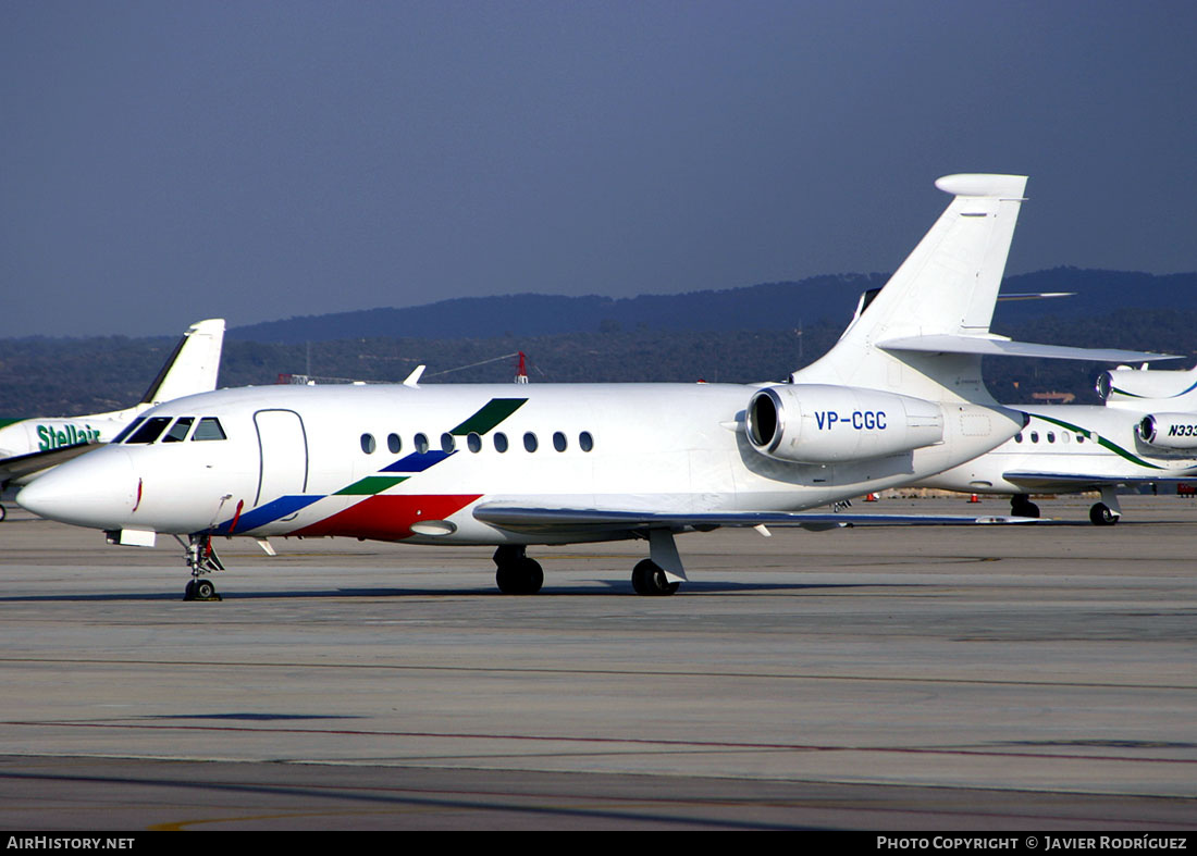 Aircraft Photo of VP-CGC | Dassault Falcon 2000 | AirHistory.net #724159