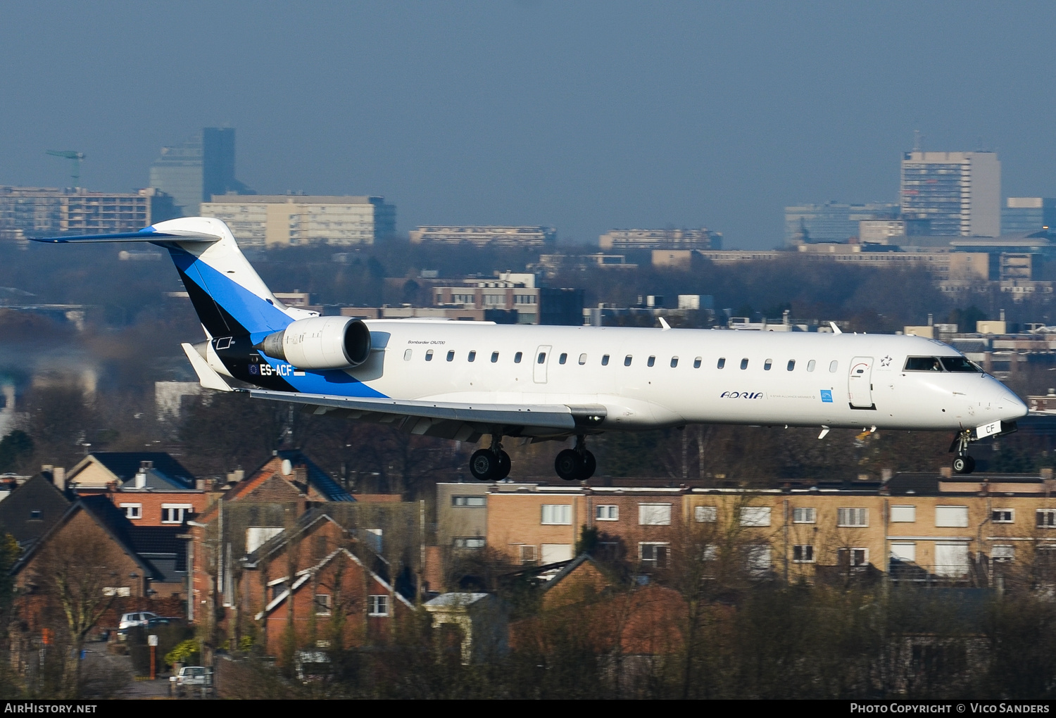 Aircraft Photo of ES-ACF | Bombardier CRJ-701ER (CL-600-2C10) | Adria Airways | AirHistory.net #724185